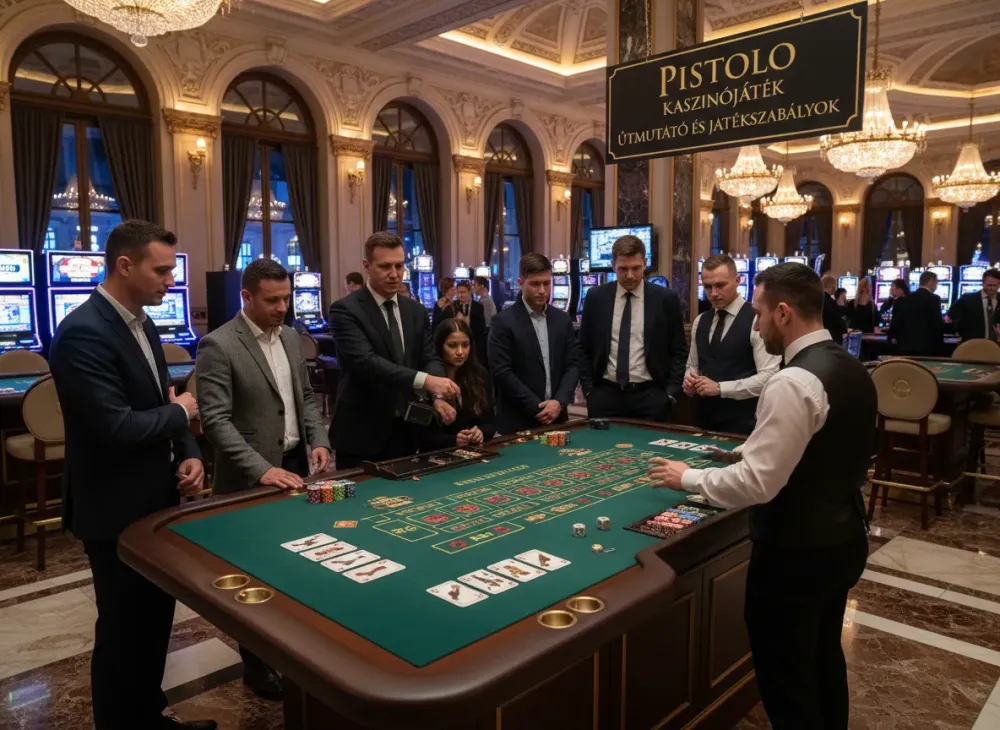 Pistolo kaszinójáték útmutató és szabályok kezdőknek